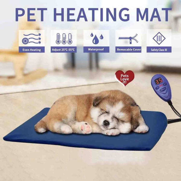 30x30cm Red 12V Low Voltage Multifunctional Warm Pet Heating Pad Pet Electric Blanket(AU Plug) - Pads by PMC TechLife | Online Shopping South Africa | PMC TechLife | Buy Now Pay Later Mobicred