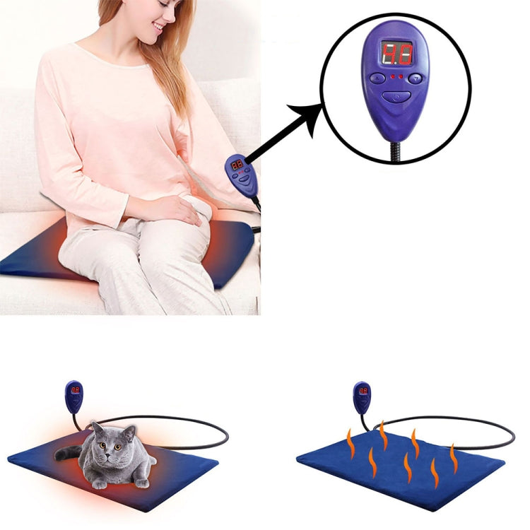 30x30cm Red 12V Low Voltage Multifunctional Warm Pet Heating Pad Pet Electric Blanket(UK Plug) - Pads by PMC TechLife | Online Shopping South Africa | PMC TechLife | Buy Now Pay Later Mobicred
