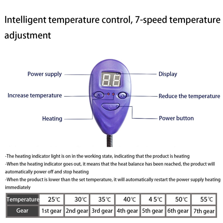 40x30cm Green 12V Low Voltage Multifunctional Warm Pet Heating Pad Pet Electric Blanket(US Plug) - Pads by PMC TechLife | Online Shopping South Africa | PMC TechLife | Buy Now Pay Later Mobicred