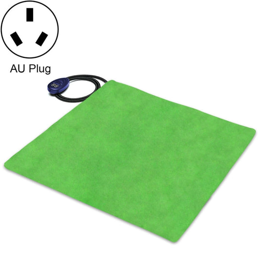 50x50cm Green 12V Low Voltage Multifunctional Warm Pet Heating Pad Pet Electric Blanket(AU Plug) - Pads by PMC Jewellery | Online Shopping South Africa | PMC Jewellery | Buy Now Pay Later Mobicred