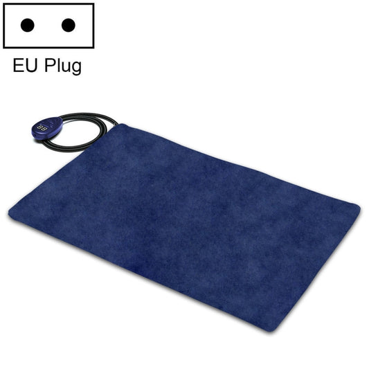 65x40cm Blue 12V Low Voltage Multifunctional Warm Pet Heating Pad Pet Electric Blanket(EU Plug) - Pads by PMC Jewellery | Online Shopping South Africa | PMC Jewellery | Buy Now Pay Later Mobicred