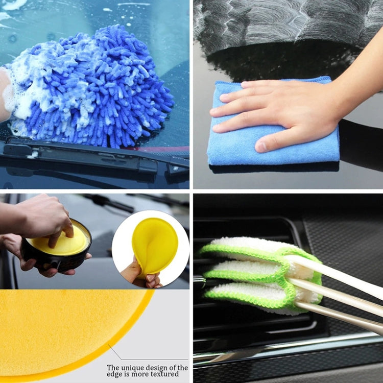 35 PCS / Set Car Wash Water Sprayer Tool Details Clean Brush Air Outlet Brush Set - Car washing supplies by PMC Jewellery | Online Shopping South Africa | PMC Jewellery | Buy Now Pay Later Mobicred