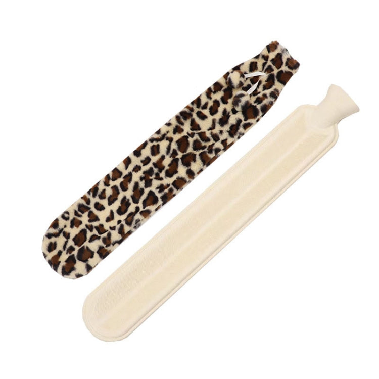 2L Long-strip Multifunctional Water-filled Rubber Hot Water Bags, Spec: Beige Leopard - Hot Water Bags by PMC TechLife | Online Shopping South Africa | PMC TechLife | Buy Now Pay Later Mobicred
