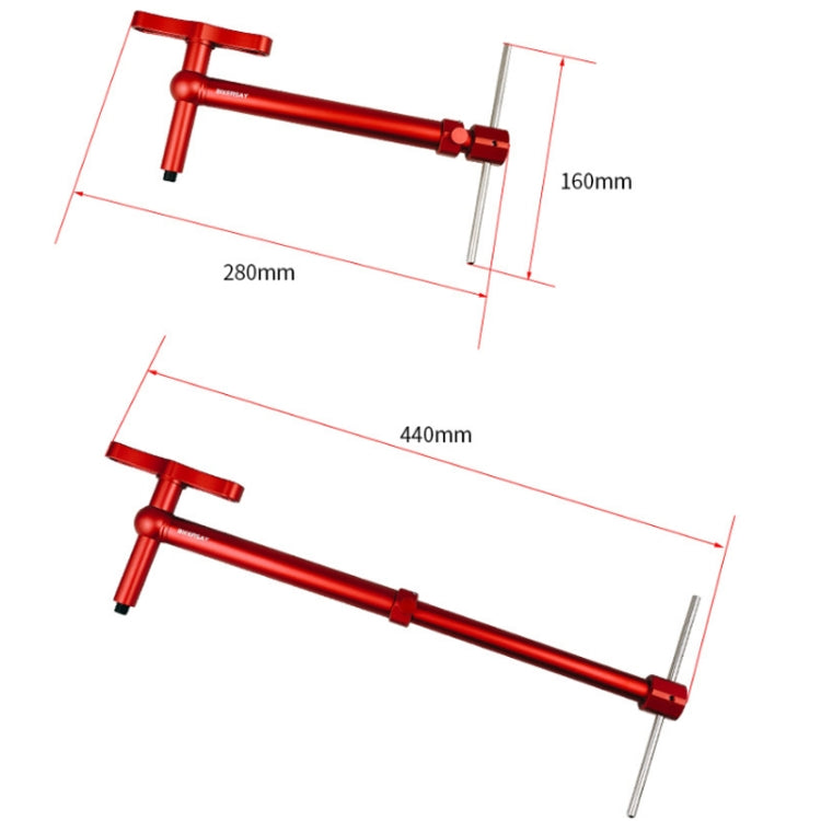 BIKERSAY Bicycle Wheelset Rear Change Lug Tail Hook Correction Tool, Color: BT053S Red - Maintenance tools by BIKERSAY | Online Shopping South Africa | PMc TechLife | Buy Now Pay Later Mobicred
