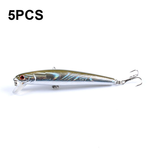 5 PCS M0205 9.6cm/9.8g Minnow Bionic Fake Bait Plastic Floating Hard Bait(1) - Fishing Lures by PMC Jewellery | Online Shopping South Africa | PMC Jewellery | Buy Now Pay Later Mobicred