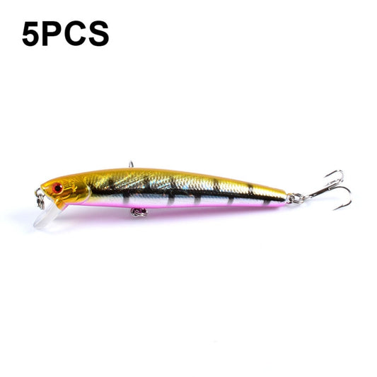 5 PCS M0205 9.6cm/9.8g Minnow Bionic Fake Bait Plastic Floating Hard Bait(2) - Fishing Lures by PMC Jewellery | Online Shopping South Africa | PMC Jewellery | Buy Now Pay Later Mobicred