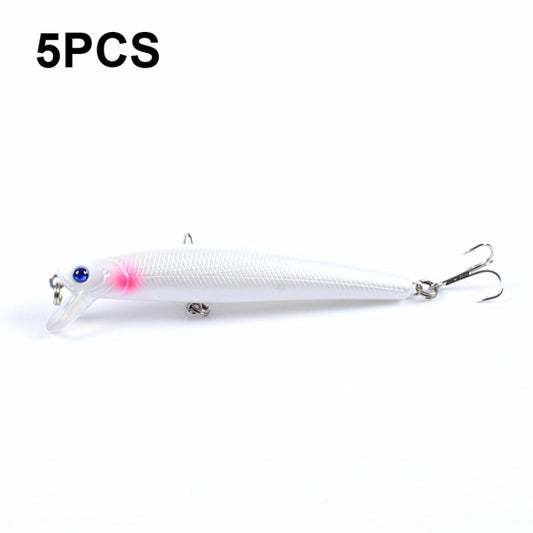 5 PCS M0205 9.6cm/9.8g Minnow Bionic Fake Bait Plastic Floating Hard Bait(3) - Fishing Lures by PMC Jewellery | Online Shopping South Africa | PMC Jewellery | Buy Now Pay Later Mobicred