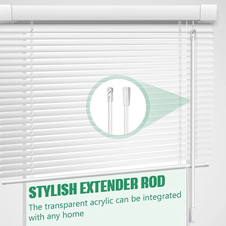 Blinds Acrylic Transparent Rod Move Light Rod With Hook Handle, Size: 24 Inch - Curtain Decorative Accessories by PMC TechLife | Online Shopping South Africa | PMC TechLife