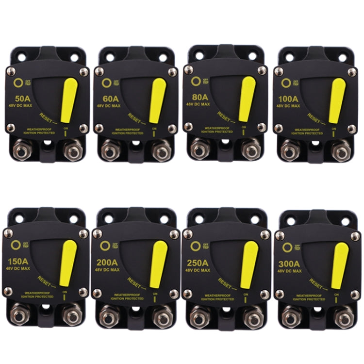 300A CB6 Car RV Yacht Audio Restore Insurance Holder Switch - Fuse by PMC TechLife | Online Shopping South Africa | PMC TechLife | Buy Now Pay Later Mobicred