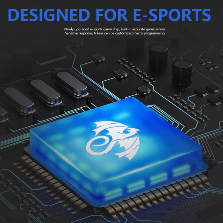 LEAVEN X6 6 Keys Game Computer Ergonomic Wired Mouse, Cable Length: 1.42m(Pink) - free shipping - PMC Jewellery - Order now!