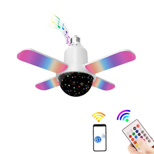 LY-002 24W Mini Bluetooth RGB Light Effect Foldable Music Light(Starry Light) - Smart Light Bulbs by PMC Jewellery | Online Shopping South Africa | PMC Jewellery | Buy Now Pay Later Mobicred