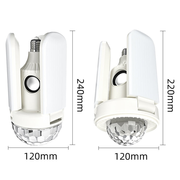 ZSCPH-001 40W Multifunctional Bluetooth RGB Colorful Three-Leaf Music Atmosphere Light, Size: L (Star) - Smart Light Bulbs by PMC TechLife | Online Shopping South Africa | PMC TechLife | Buy Now Pay Later Mobicred