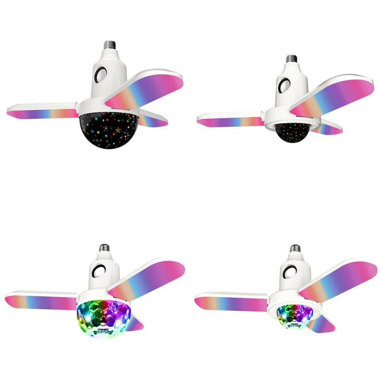 ZSCPH-001 40W Multifunctional Bluetooth RGB Colorful Three-Leaf Music Atmosphere Light, Size: S (Star) - Smart Light Bulbs by PMC TechLife | Online Shopping South Africa | PMC TechLife | Buy Now Pay Later Mobicred