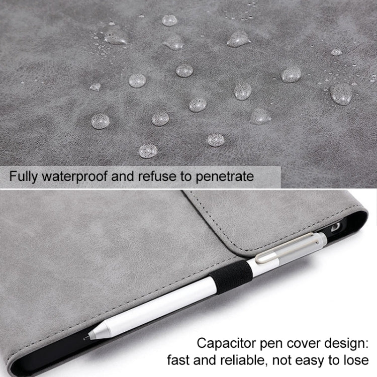 For Microsoft Surface Pro 8 Tablet Protective Case Holder(Microfiber Lambskin Texture Black Case) - Others by PMC TechLife | Online Shopping South Africa | PMC TechLife