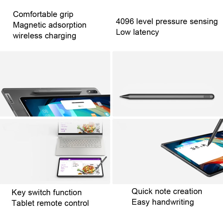 For Xiaoxin Pad Pro 12.6 inch/2022 2 Generation Original Lenovo Stylus(Black) - free shipping - PMC TechLife - Order now!