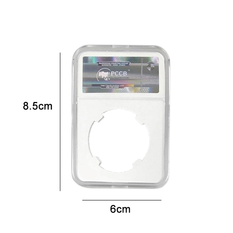 Commemorative Coin Identification Rating Box Coin Collection Box, Color: White (27mm) - Storage Boxes by PMC TechLife | Online Shopping South Africa | PMC TechLife
