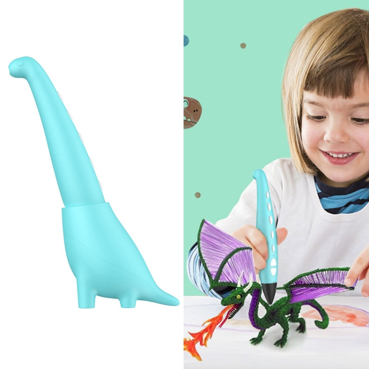 Dinosaur Toy Children 3D Printing Pen Low Temperature Painting Brush(Blue) - 3D Printer by PMC Jewellery | Online Shopping South Africa | PMC Jewellery | Buy Now Pay Later Mobicred