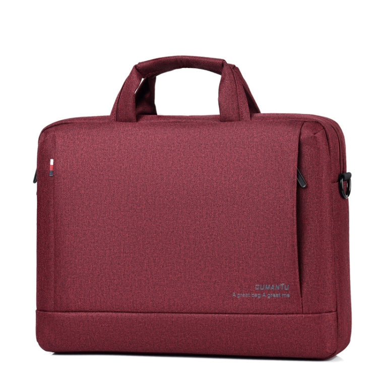 OUMANTU 020 Event Computer Bag Oxford Cloth Laptop Computer Backpack, Size: 15 inch(Wine Red) - free shipping - PMC Jewellery - Order now!