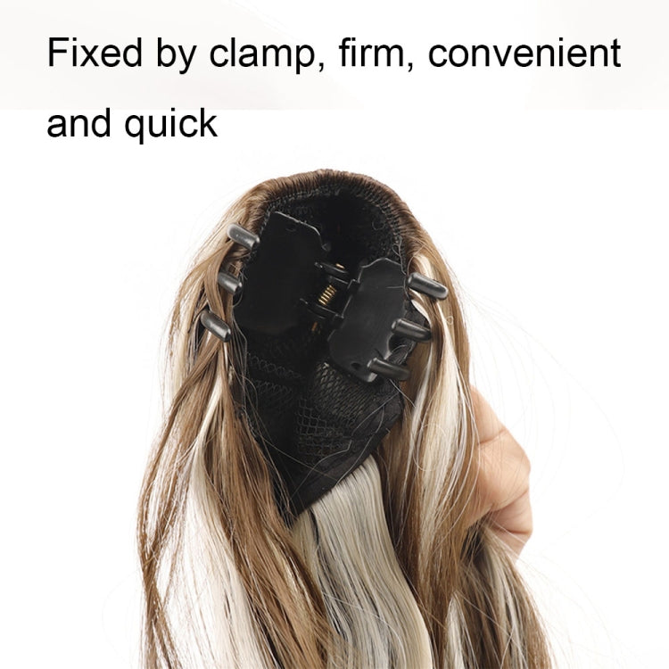 P96 Clip-On Wig Long Ponytail Water Ripple Long Curly Wig(2H27B) - free shipping - PMC TechLife - Order now!