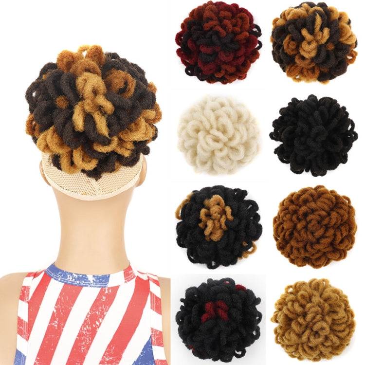 LSFBZB Drawstring Dreadlocks Wig Caterpillar Dreadlock Shaggy Hair Bun, Spec: 2 - free shipping - PMC TechLife - Order now!
