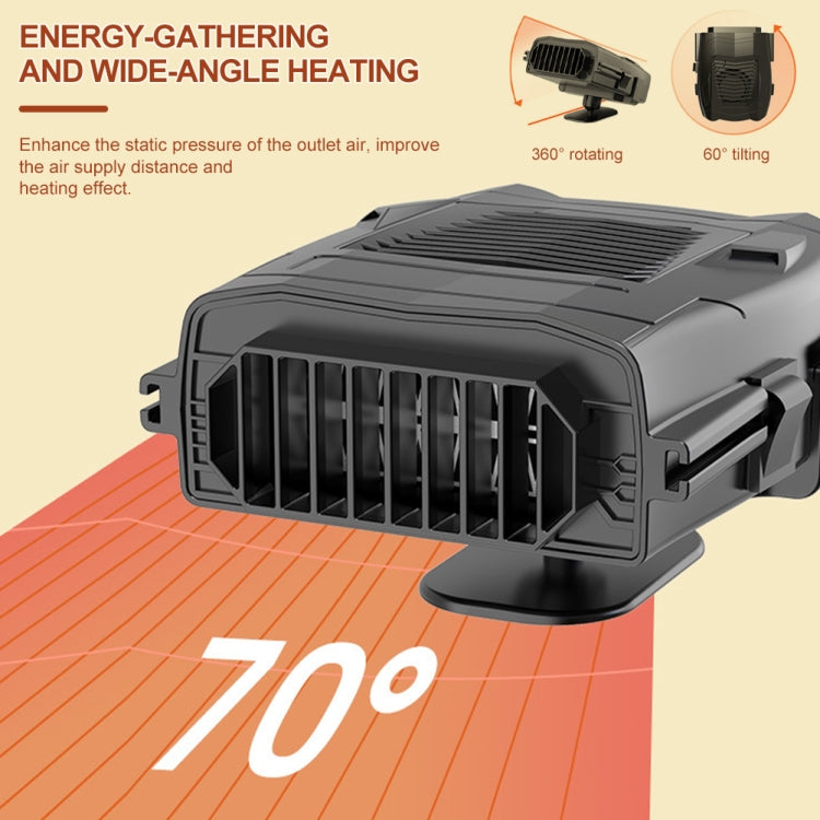 Car 12V Heater Defrost Snow Defogger, Color: Black Heater - Heating & Fans by PMC TechLife | Online Shopping South Africa | PMC TechLife | Buy Now Pay Later Mobicred
