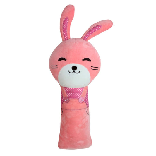 50cm Children Car Belt Cartoon Shoulder Protector Pillow(Pink Rabbit) - Seat Belts & Padding by PMC Jewellery | Online Shopping South Africa | PMC Jewellery | Buy Now Pay Later Mobicred