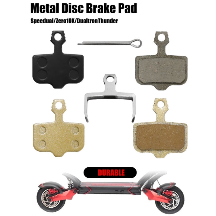 Mountain Bike Resin Semi-Metal Brake Pads(Black) - Bicycle Brake Parts by PMc TechLife | Online Shopping South Africa | PMc TechLife | Buy Now Pay Later Mobicred
