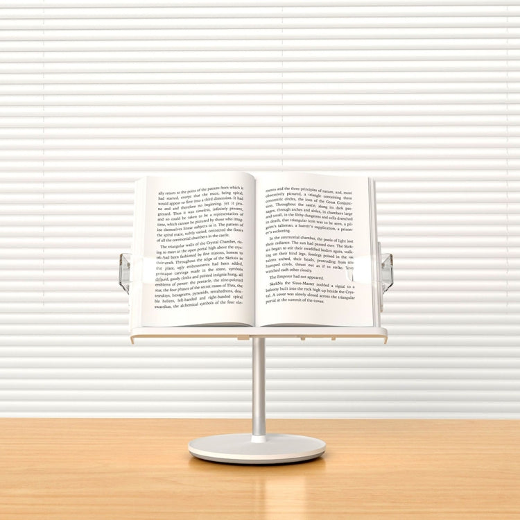 AP-4HB Desktop Non-slip Stable Tablet Reading Bracket(White) - Laptop Stand by PMC Jewellery | Online Shopping South Africa | PMC Jewellery | Buy Now Pay Later Mobicred