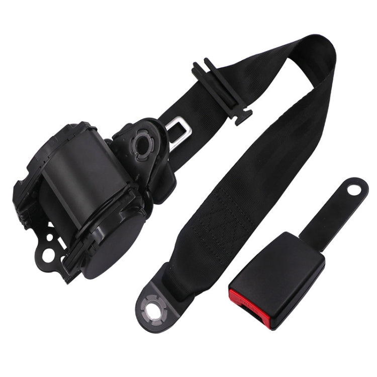 Universal 3-point Car Retrofit Seat Belt With Emergency Locking(Iron Buckle) - Seat Belts & Padding by PMC TechLife | Online Shopping South Africa | PMC TechLife | Buy Now Pay Later Mobicred