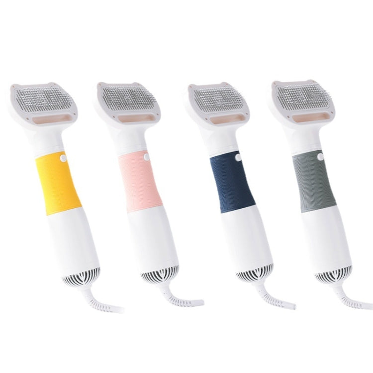 3 in 1 600W Pet Electric High Wind Hair Removal Blowing Combs, Specification: EU Plug 220V(Navy) - Grooming by PMC TechLife | Online Shopping South Africa | PMC TechLife | Buy Now Pay Later Mobicred