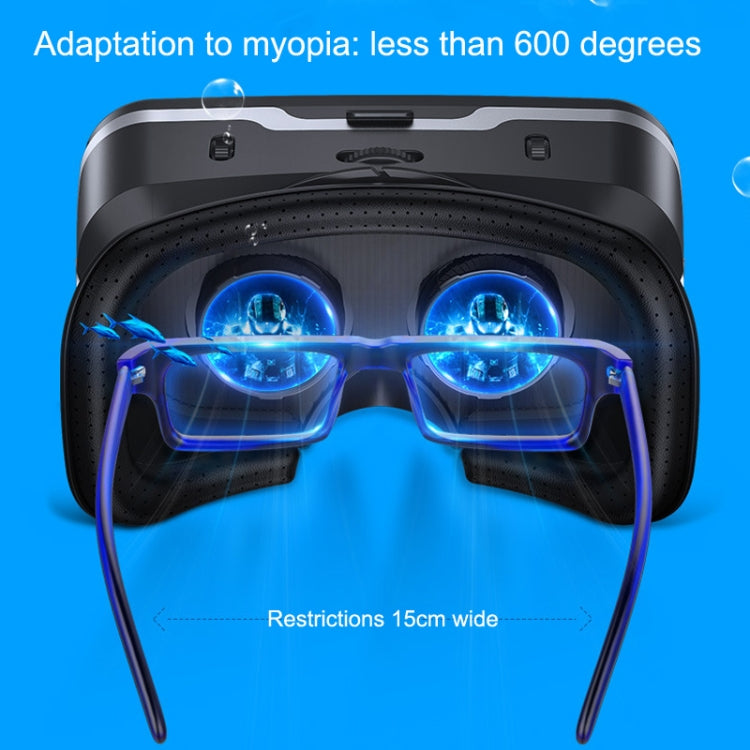 VRSHINECON G04EA+B01 Handle 7th VR Glasses 3D Virtual Reality Game Digital Glasses With Headset - VR Headset by VRSHINECON | Online Shopping South Africa | PMC Jewellery | Buy Now Pay Later Mobicred