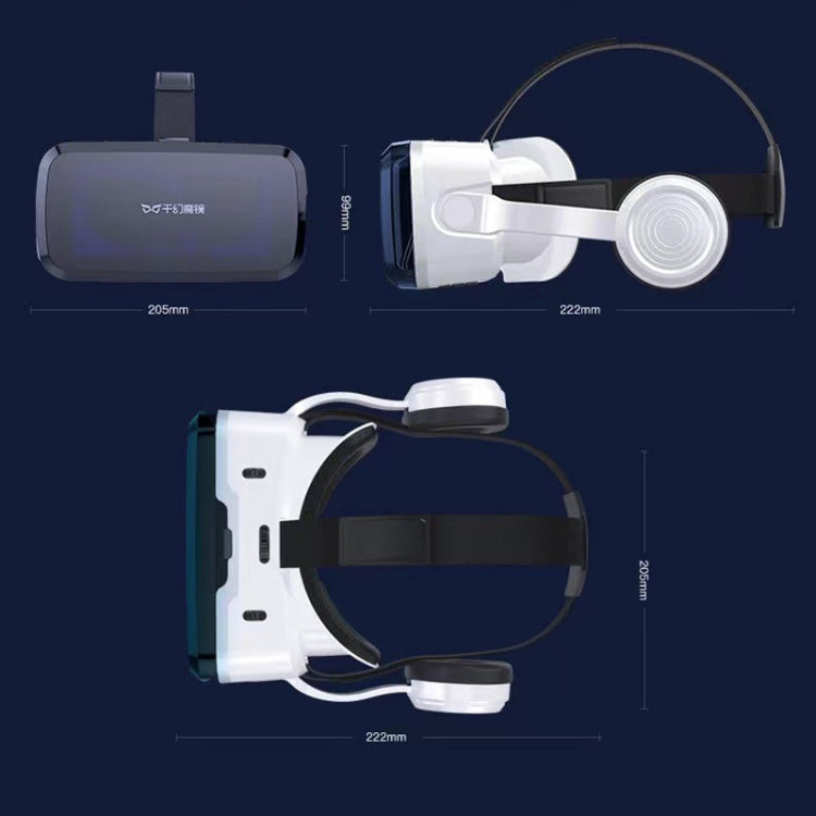 VRSHINECON G04BS+B01 Handle 3D Virtual Reality Helmet VR Glasses With Bluetooth Headset - free shipping - PMC TechLife - Order now!