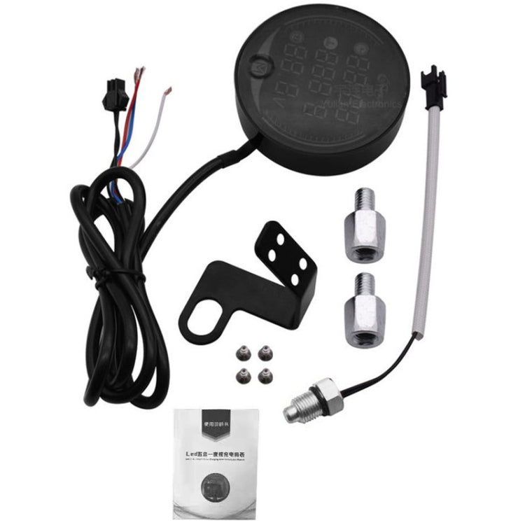 Morfayer YL-M05 4 In 1 Water Temperature Model 9-24V LED Night Vision Motorcycle Modification Instrument - Electrical Instruments by PMC TechLife | Online Shopping South Africa | PMC TechLife | Buy Now Pay Later Mobicred
