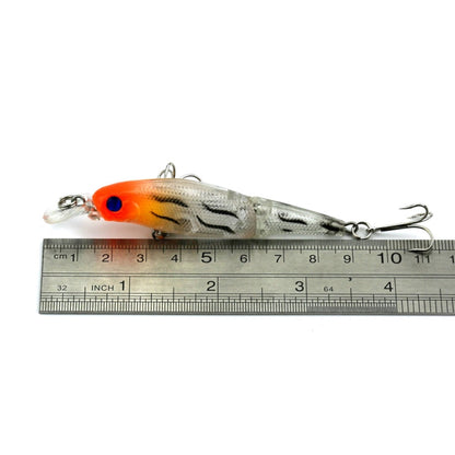 HENGJIA JM010 9cm 7g 2 Sections Bionic Bait With Beads Diving Mino Fake Bait(6) - Fishing Lures by HENGJIA | Online Shopping South Africa | PMC Jewellery