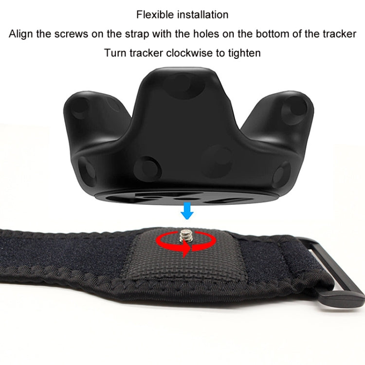 For HTC Vive Tracker VR Game Tracker Strap Accessories, Style: 2 Wristband+1 Belt - VR Accessories by PMC TechLife | Online Shopping South Africa | PMC TechLife