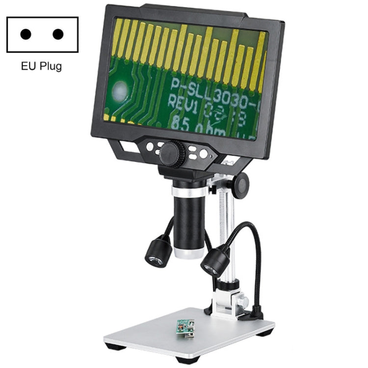 G1600 1-1600X Magnification 9 Inch Electron Microscope, Style: With Battery EU Plug - free shipping - PMC TechLife - Order now!
