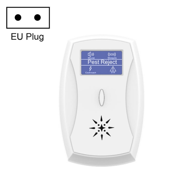 Household Mute Low Power Ultrasonic Insect Repeller, Specification: EU Plug(White) - Repellents by PMC Jewellery | Online Shopping South Africa | PMC Jewellery | Buy Now Pay Later Mobicred