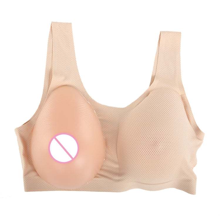 CD Crossdressing Silicone Fake Breast Vest Underwear, Size: B+M 600g(Skin Color+Fake Breast) - Fake Breasts by PMC Jewellery | Online Shopping South Africa | PMC Jewellery