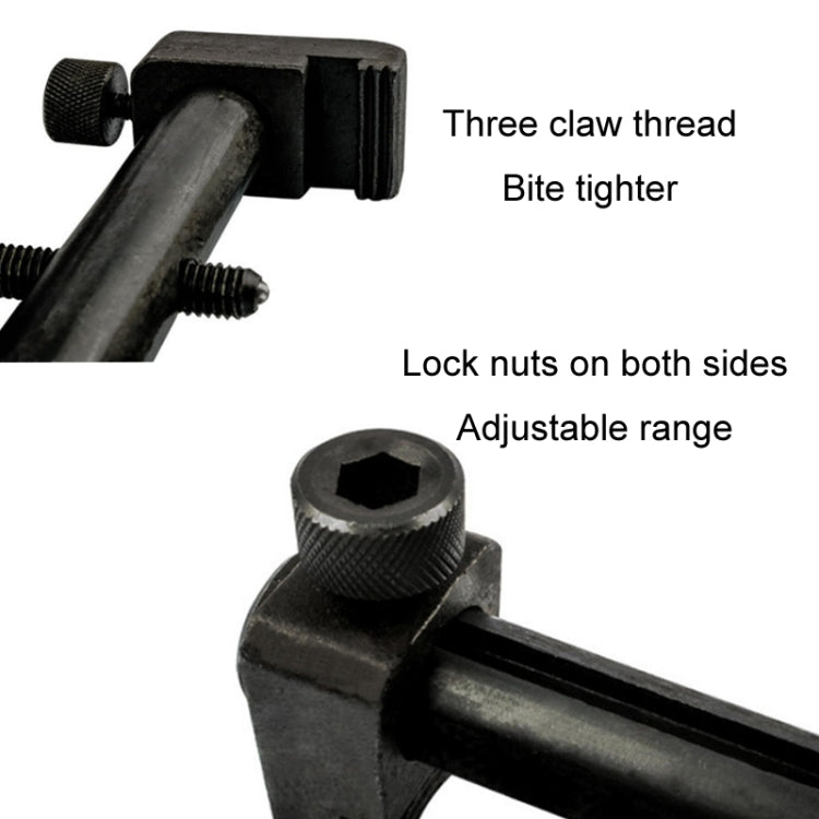 Threaded Crankshaft Alternator Pulley Removal Tool - Hand Tool Sets by PMC TechLife | Online Shopping South Africa | PMC TechLife | Buy Now Pay Later Mobicred