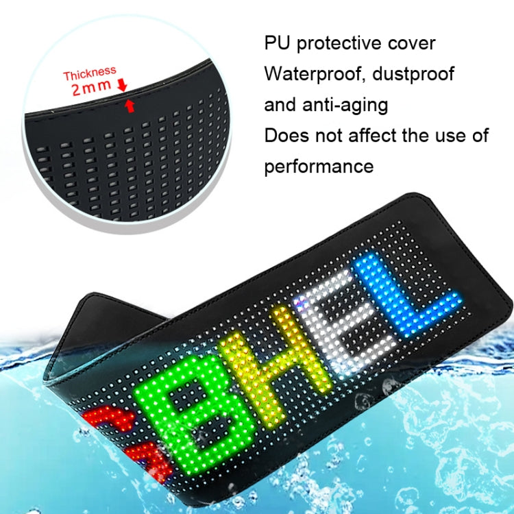 S3264RGB 390x187mm Car LED Flexible Display Cell Phone APP Control Bluetooth Connection - Car Monitor by PMC TechLife | Online Shopping South Africa | PMC TechLife | Buy Now Pay Later Mobicred