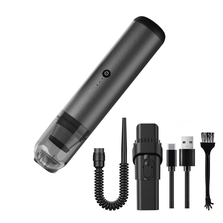 P12 High Power Handheld Wireless Vehicles / Household Vacuum Cleaner(Elegant Black) - free shipping - PMC TechLife - Order now!