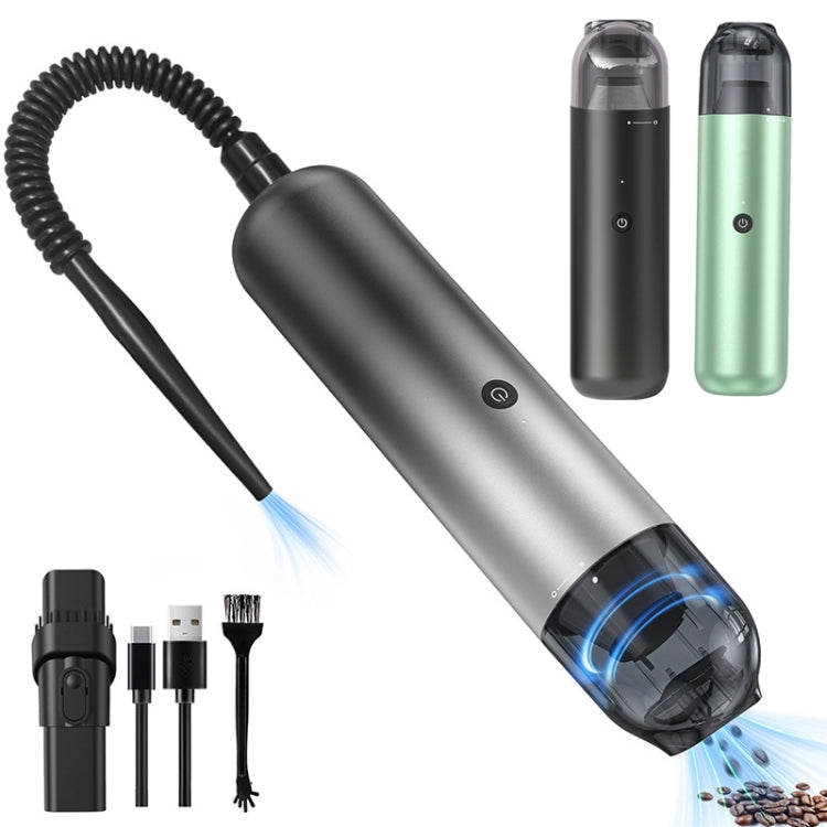 Pinjia P07 Wireless Mini Fashion Vehicle Vacuum Cleaner(Green Grapefruit Green) - free shipping - PMC TechLife - Order now!
