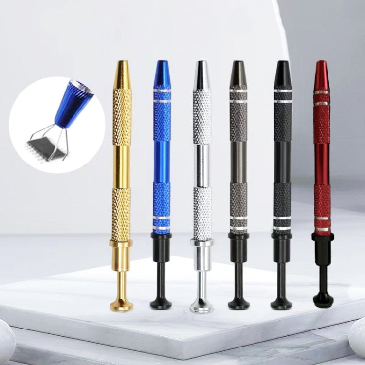 2pcs IC Chip Picker Electronic Component Parts Picker Capacitor IC Grabber Clips(Red) - Auxiliary Clamp Clip by PMC TechLife | Online Shopping South Africa | PMC TechLife | Buy Now Pay Later Mobicred