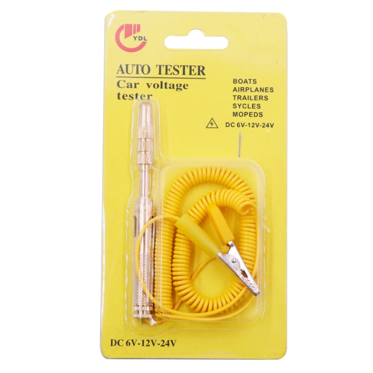 2pcs 6-24V Car Circuit Test Pen LED Multi-function Test Through Line Detection Test Light Test Pen, Style: Spring Model - Electronic Test by PMC TechLife | Online Shopping South Africa | PMC TechLife | Buy Now Pay Later Mobicred
