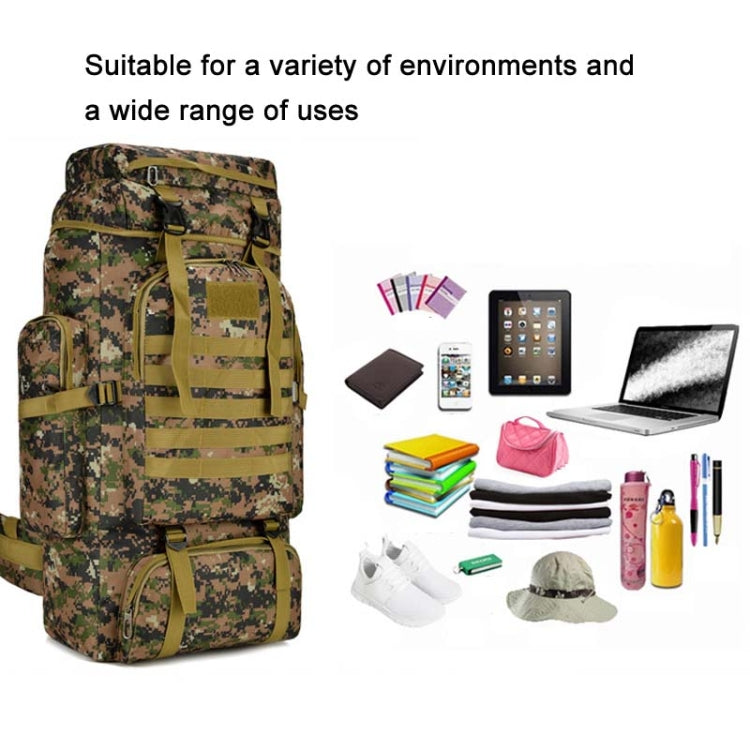 56-75L Large Capacity Travel Hiking Bag Waterproof and Scratch-resistant Backpack(Acu Camouflage) - Backpacks by PMC Jewellery | Online Shopping South Africa | PMC Jewellery