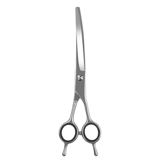 Pet Grooming Scissors Dog Cat Hair Trimming Haircutting Tools, Style: 7.0 inch Curved Shears - Scissors by PMC Jewellery | Online Shopping South Africa | PMC Jewellery
