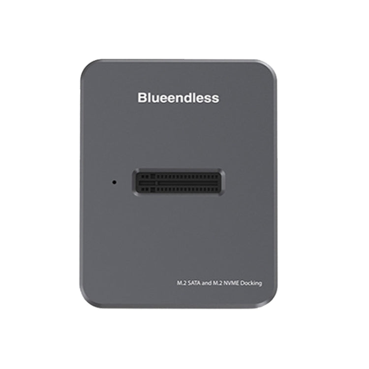 Blueendless SD03 M.2 SATA/NVME Dual Protocol Solid-State Hard Disk Base(Gray) - HDD Enclosure by Blueendless | Online Shopping South Africa | PMC TechLife