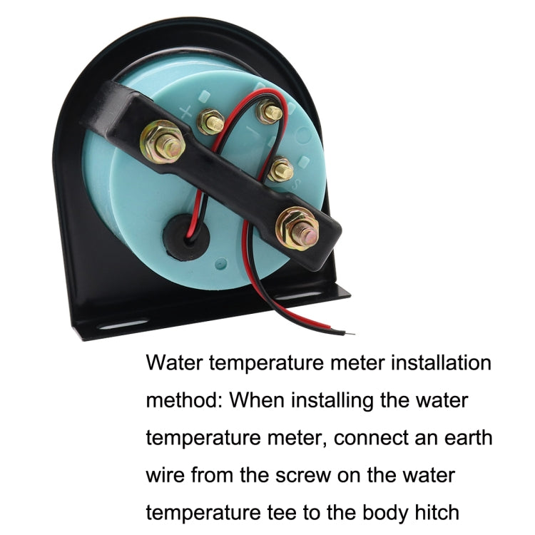 B741 52mm General Car Meter Modified Water Temperature Meter 40-120 Degrees Celsius - Clocks & Car Meters by PMC Jewellery | Online Shopping South Africa | PMC Jewellery