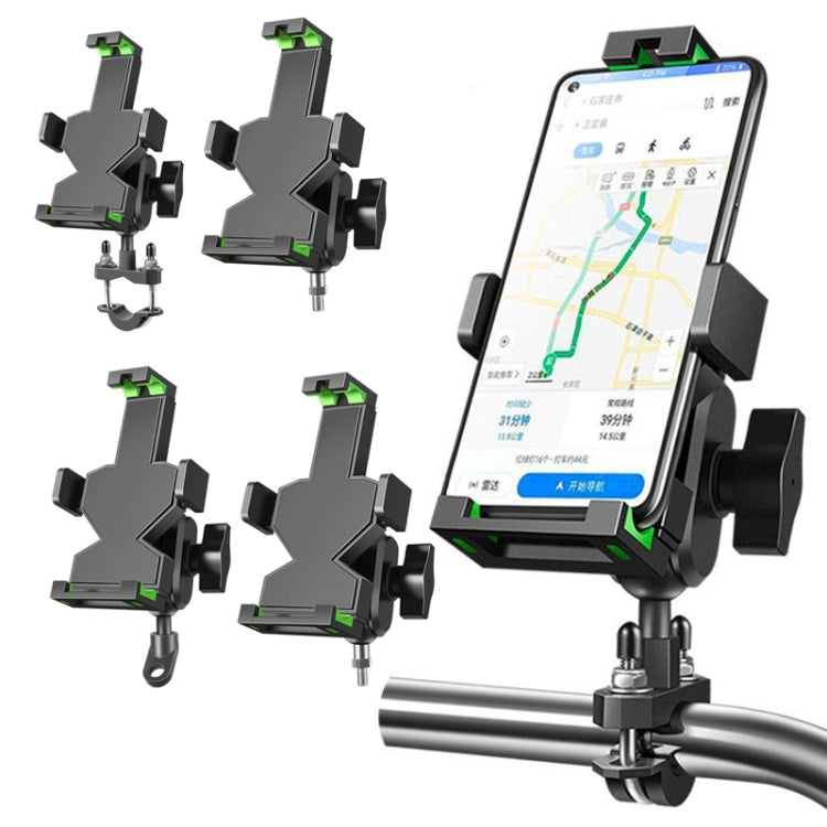 A04 Metal Motorcycle Mobile Phone Navigation Bracket Bicycle Frame Multifunctional Car Fixed Clamp(M8 Ball Header Installation Model) - Holder by PMC Jewellery | Online Shopping South Africa | PMC Jewellery | Buy Now Pay Later Mobicred