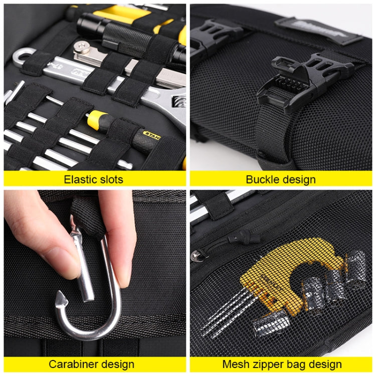 Rhinowalk MT103 Motorcycle Maintenance Tool Storage Bag Portable Repair Kit Bag(Green) - free shipping - PMC TechLife - Order now!